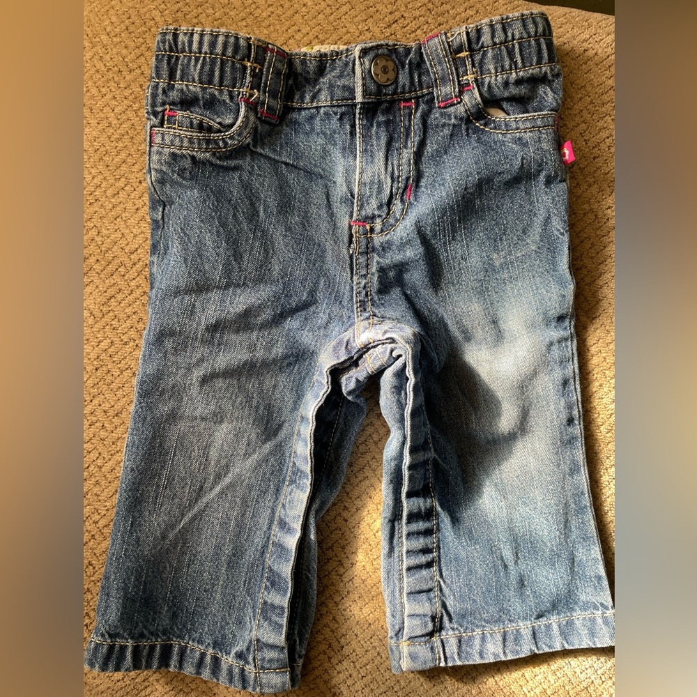Carters Jeans 6 Months Floral